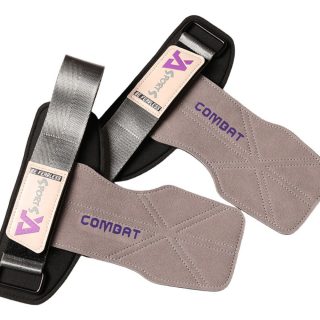 Muñequeras Guantes De Cuero Crossfit Levantamiento Pesa Gym