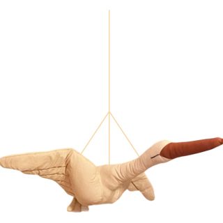 Adorno Cisne De Peluche Colgante Para Habitación Infantil