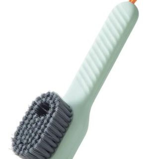 Cepillo Para Limpiar Zapatos C/ Dispensador De Jabon – Verde