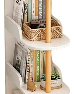 Mesa De Noche Organizador De 4 Estantes Para Dormitorio