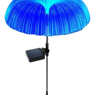 Luz Cascada Lluvia Solar Para Exterior Varios Colores