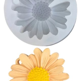 Molde Silicona Flor Margarita Diy Aromaterapia Jabones Velas