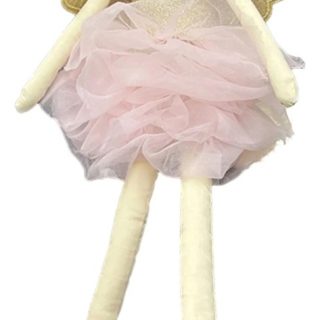 Muñeca Infantil Bailarina Con Tul 50cm Trapo Varios Diseños