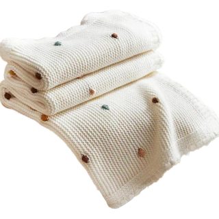 Manta Suave Para Bebé, Ideal Para Cuna Y Cochecito