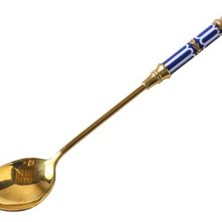 Cucharitas Metal Y Cerámica Café Té Copetin Decorativas