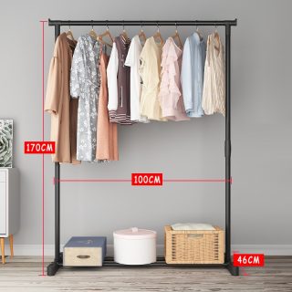 Perchero Metal Organización Perchas Ropa Vestidor Slim