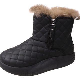 Bota Invierno Abrigadas Botita Calentita Nieve Con Piel