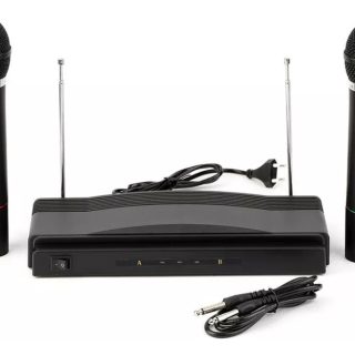 Kit De Micrófonos Inalámbricos Karaoke Profesionales