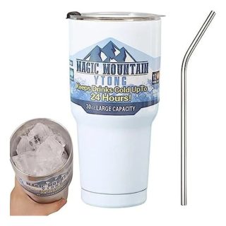 Vaso Térmico Grande 900ml Inox Doble Pared Tapa Hermética