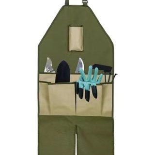 Delantal Practico Para Jardineria 3 Bolsillos De Calidad