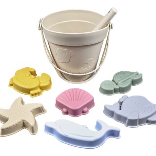 Set De Juguetes De Playa Infantil Con Balde Y Moldes