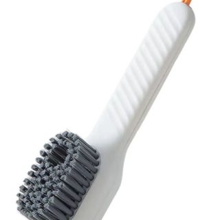 Cepillo Para Limpiar Zapatos C/ Dispensador De Jabon -blanco