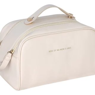 Neceser Doble Cierre Gran Capacidad Con Asa