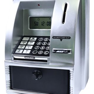 Alcancía Cajero Automático Infantil Con Clave A Pilas