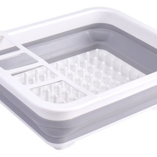 Escurridor Platos Y Vajilla Secaplatos Plegable De Silicona