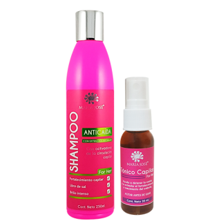 KIT Anticaida For Her Shampoo 250 Ml + Tonico Capilar 35ml