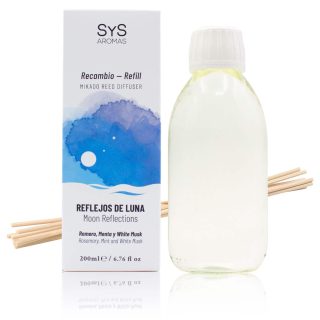 Recambio Mikado Reflejos de Luna 200ml + Palos Experience SYS Aromas