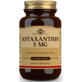 Astaxantina 5 mg 30 capsulas – Solgar