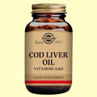 Aceite de bacalao 100 capsulas – Solgar