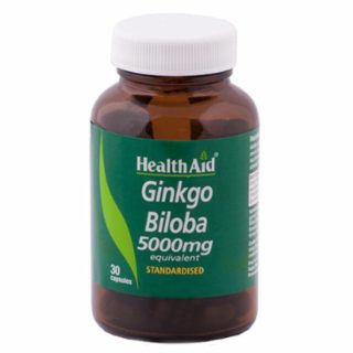 Health Aid Ginkgo Biloba 5000mg 30 Cápsulas