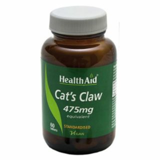 Health Aid Uña Gato 475MG 60 Comprimidos