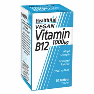 Health Aid Vitamina-B12 1000ug 50 Comprimidos