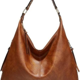 Bolso Cartera De Hombro Para Mujer Cuero Pu Gran Capacidad