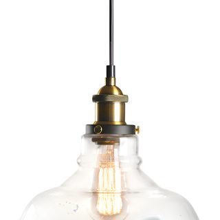 Lampara Para Techo Colgante Vidrio Vintage Floron