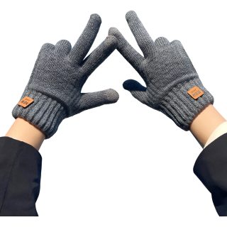 Guante De Lana Diseño Moderno Unisex Invierno Tactil