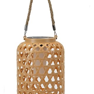 Lampara Farol Solar Colgante De Plástico Para Exteriores