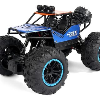 Auto A Bateria Todo Terreno 4×4 Control Remoto Y Luz