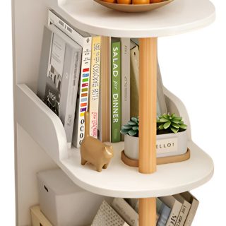 Mesa De Noche Organizador De 3 Estantes Para Dormitorio