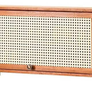 Mueble Rack Para Tv Living De Madera Gabinete Retro