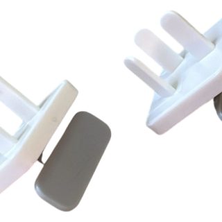 Tapa De Seguridad Para Enchufe Protector Bebe Patas Rectas