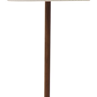 Lampara De Mesa Diseño Madera Inalambrica Táctil Recargable