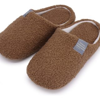 Pantuflas Ligeras Suaves De Casa Con Corderito Para Mujer