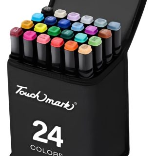 Set De 24 Marcadores Doble Punta En Caja