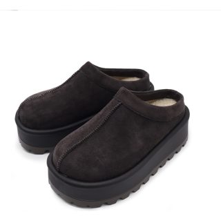 Sueco Plataforma Detallados Calzado Abrigado Para Dama