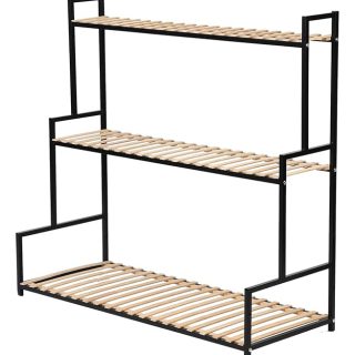 Estanteria Estante 3 Estantes Para Macetas De Hierro