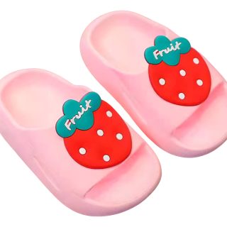 Chancletas Ojotas Infantiles Diseño Frutas Antideslizantes