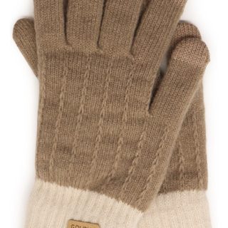 Guantes De Dama Dedos Tactiles De Lana Polar