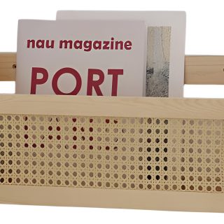 Estante De Madera Estantería Para Libros Revistero