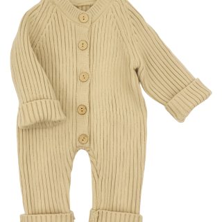 Enterito Polar Para Bebé Con Botones De Algodón Acolchado