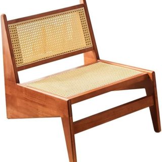 Butaca Silla De Madera Para Living Poltrona Inclinada