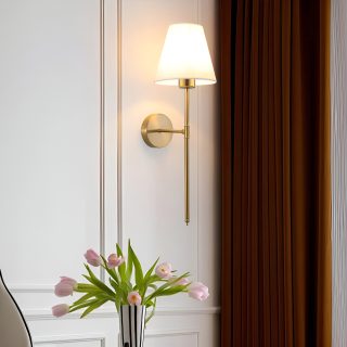 Aplique Largo Inalámbrico Con Control Estilo Nórdico