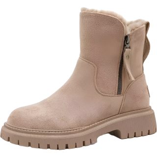 Botas Peludas De Dama Abrigadas Con Forro Corderito