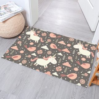 Alfombra Rectangular Infantil Varios Diseños 80cm X 120cm