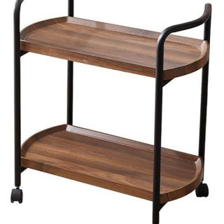 Carrito Organizador De Madera Con Ruedas Para Cocina Hogar