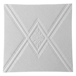 Revestimientos Adhesivo Panel 3d Blanco Diseño Triangular