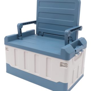 Caja Silla Almacenamiento Pesca Automóvil Camping Plegable